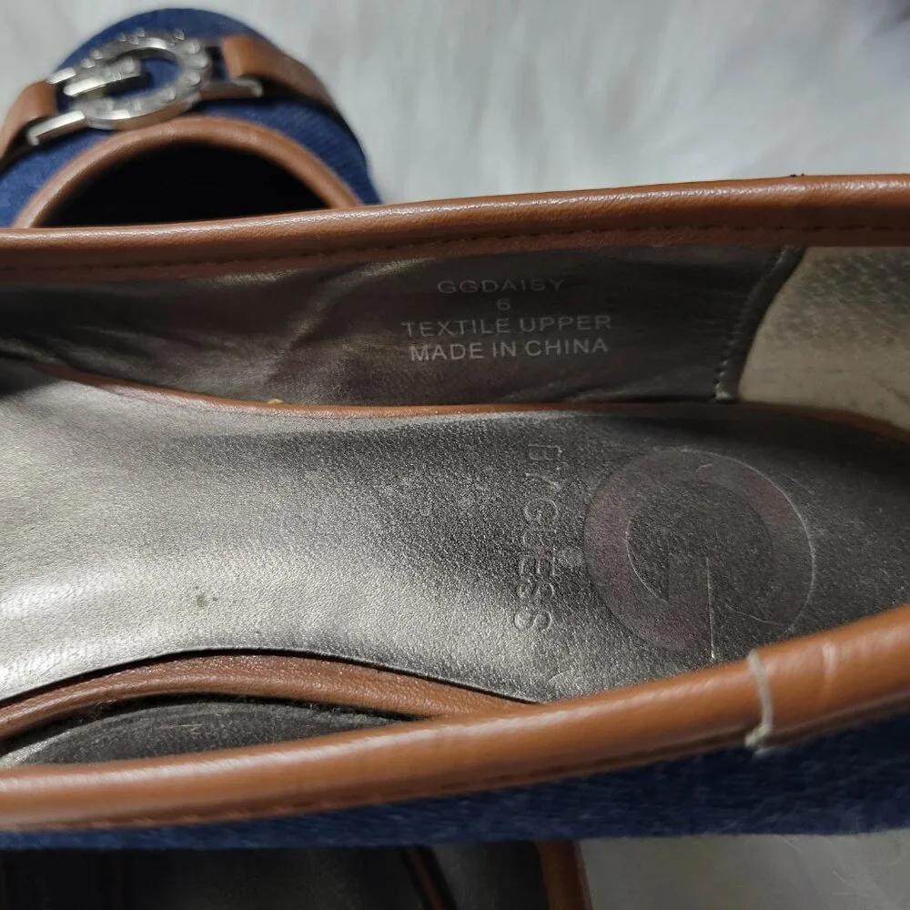 G by Guess Denim Flats
